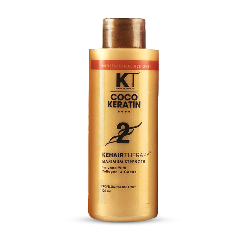 COCO Keratin Treatment | With Collagen & Cacao | Maximum Strength & Smoothness | Hair Repair | Sulfate-Free, Paraben-Free | 120ml