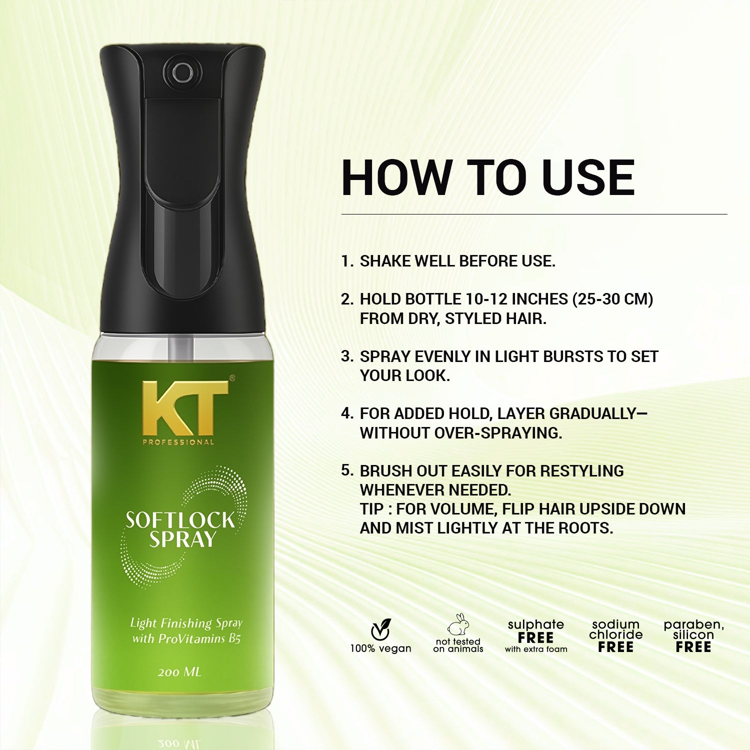 Soft Locks Spray | Wheat Protein + Panthenol + Aloe | Smooth, Soft & Shiny Hair | 200ml