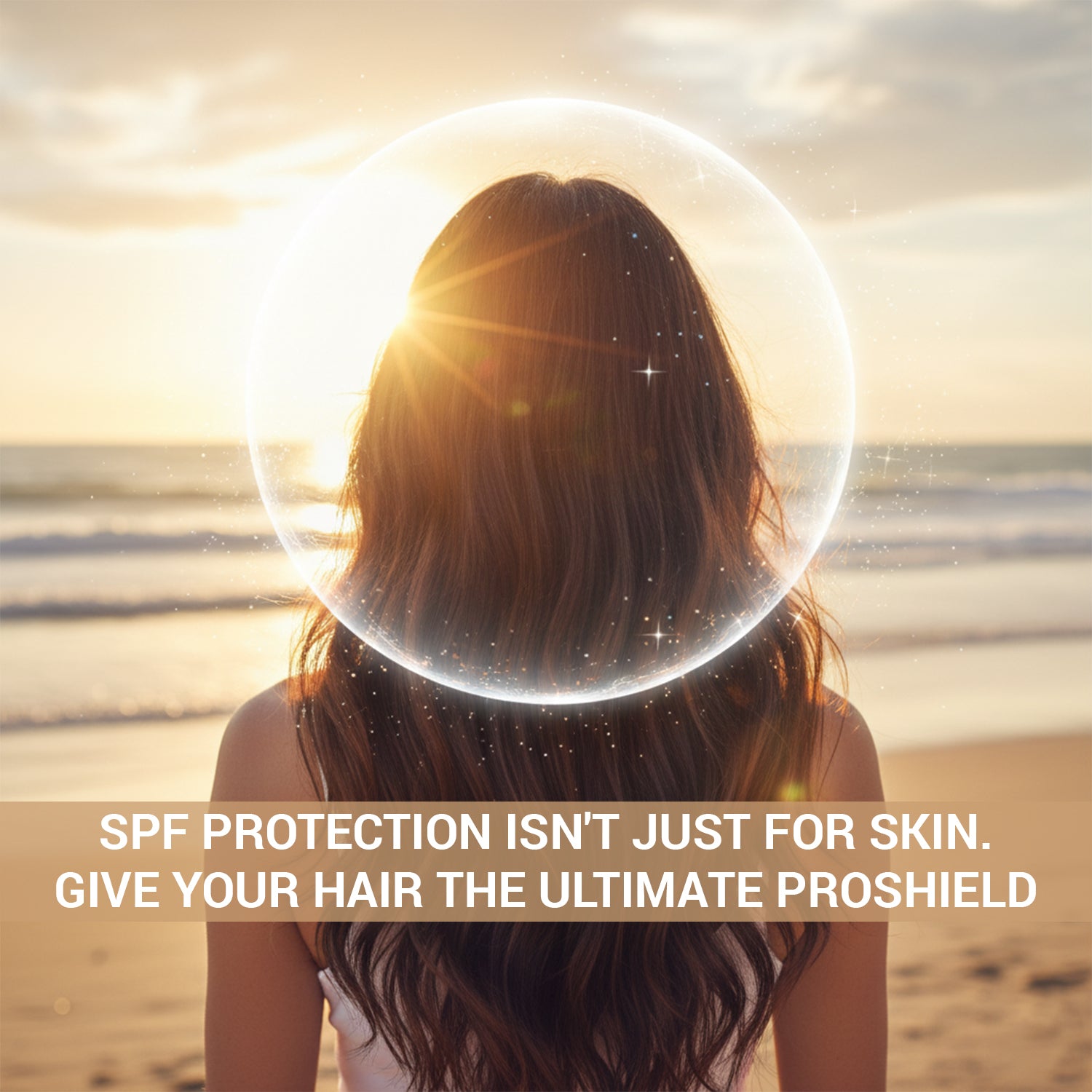 Pro Shield SPF Spray | Keratin + Argan & Aloe Vera | UV Shield + Moisture Lock | 200ml