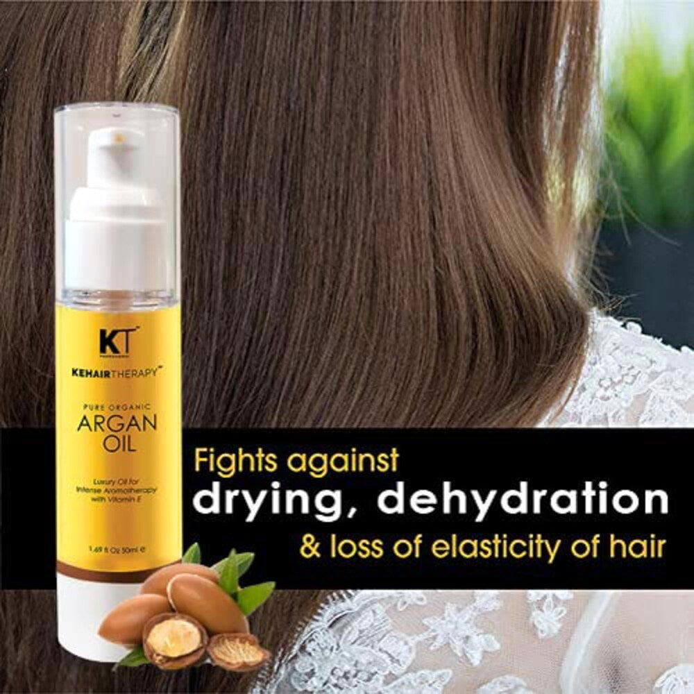 KT Professional Kehairtherapy Pure Organic Argan Oil Serum - 50 ml