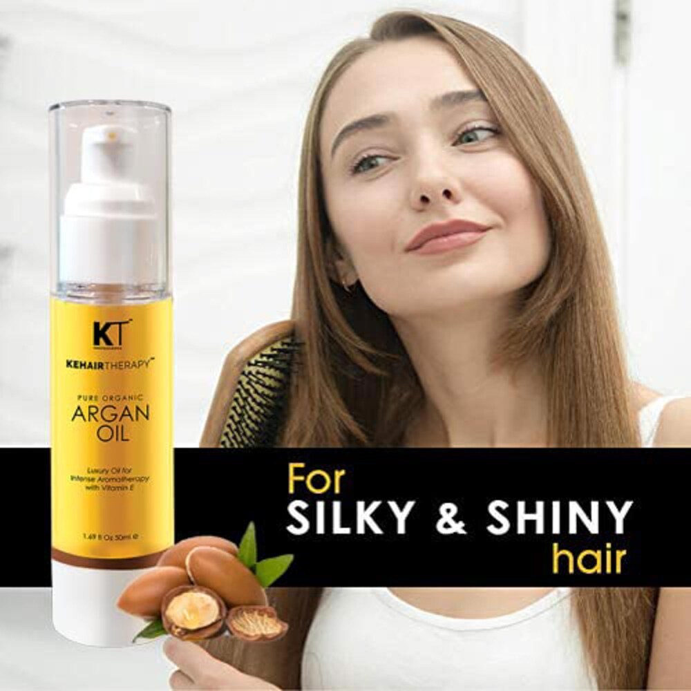KT Professional Kehairtherapy Pure Organic Argan Oil Serum - 50 ml