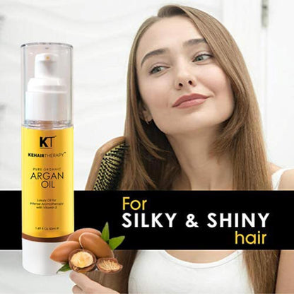 KT Professional Kehairtherapy Pure Organic Argan Oil Serum - 50 ml