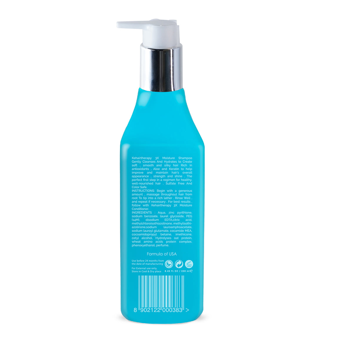 KT Professional 3X Moisture Shampoo - 250 ml