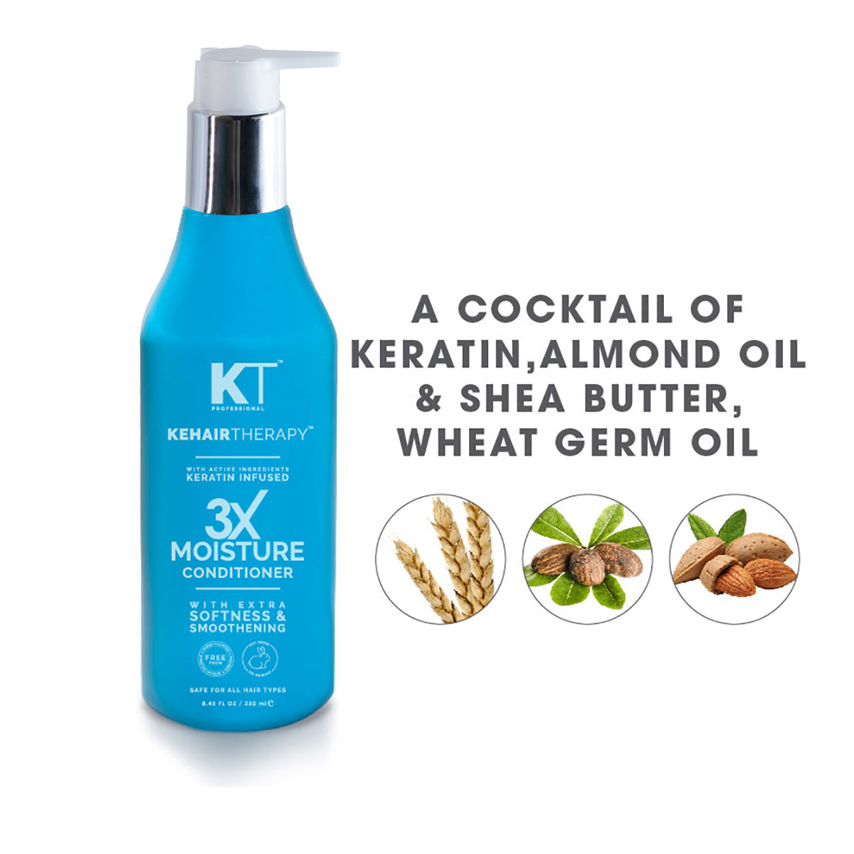 KT Professional 3X Moisture Conditioner - 250 ml