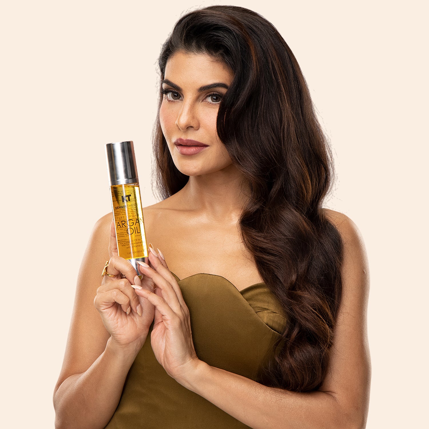 Pure Organic Argan Oil Hair Serum | With Vitamin E for Frizz Control & Natural Shine | Aromatherapy Treatment | Sulfate-Free, Paraben-Free | 50ml | 100ml