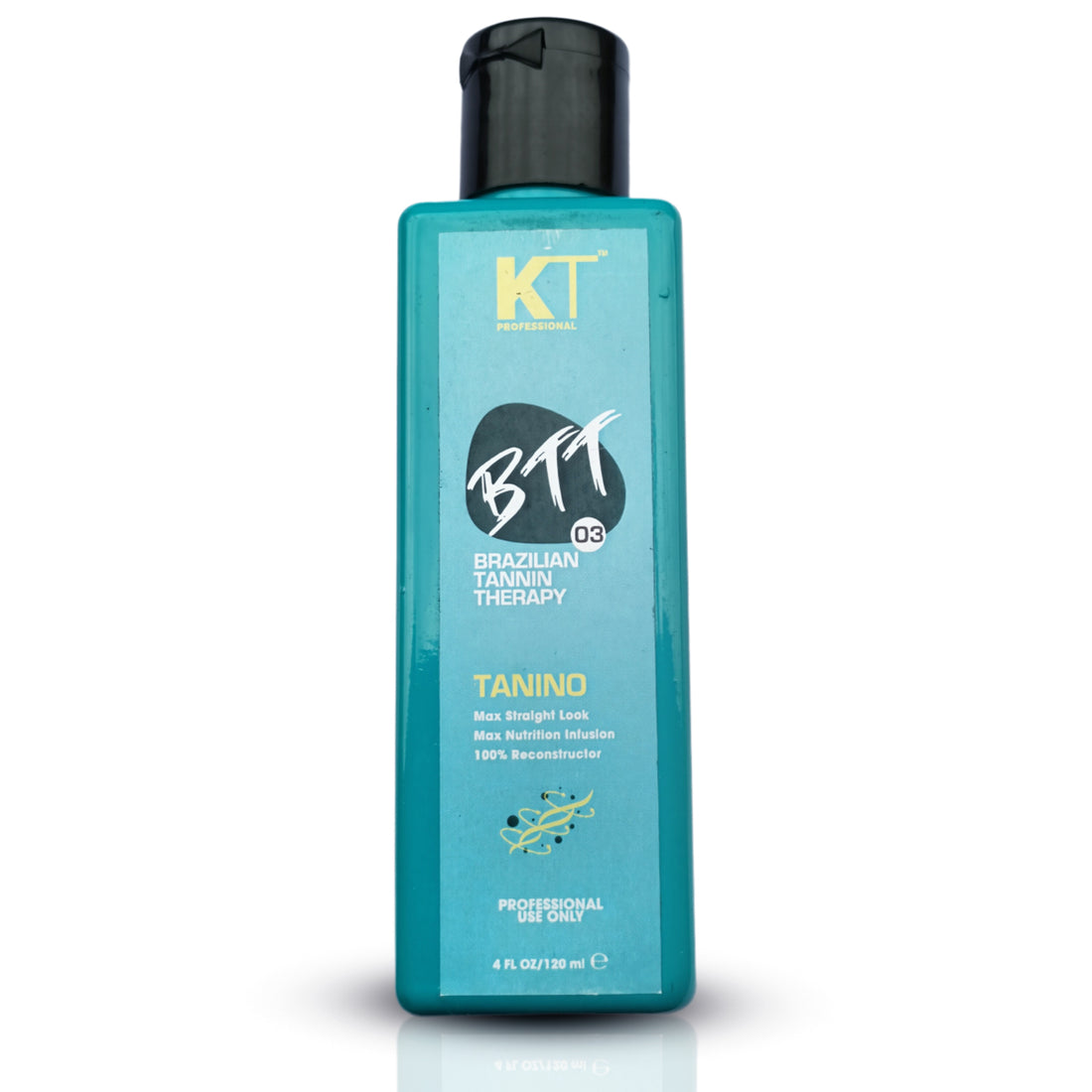 BTT 03 Tanino Brazilian Tannin Therapy Treatment | Maximum Straightening & Nutrition Infusion | Sulfate-Free, Paraben-Free | 1000ml | 120ml