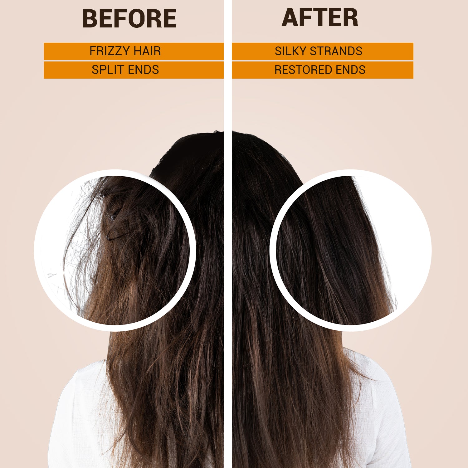 Ultimate Frizz Control Conditioner | Infused with Macadamia & Shea Butter | Controls Frizz & Repairs Split Ends | Sulfate-Free, Paraben-Free | 250ml