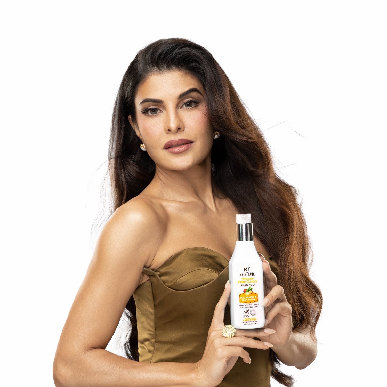 Ultimate Frizz Control Shampoo | Infused with Macadamia & Shea Butter | Controls Frizz & Repairs Split Ends | Sulfate-Free, Paraben-Free | 250ml