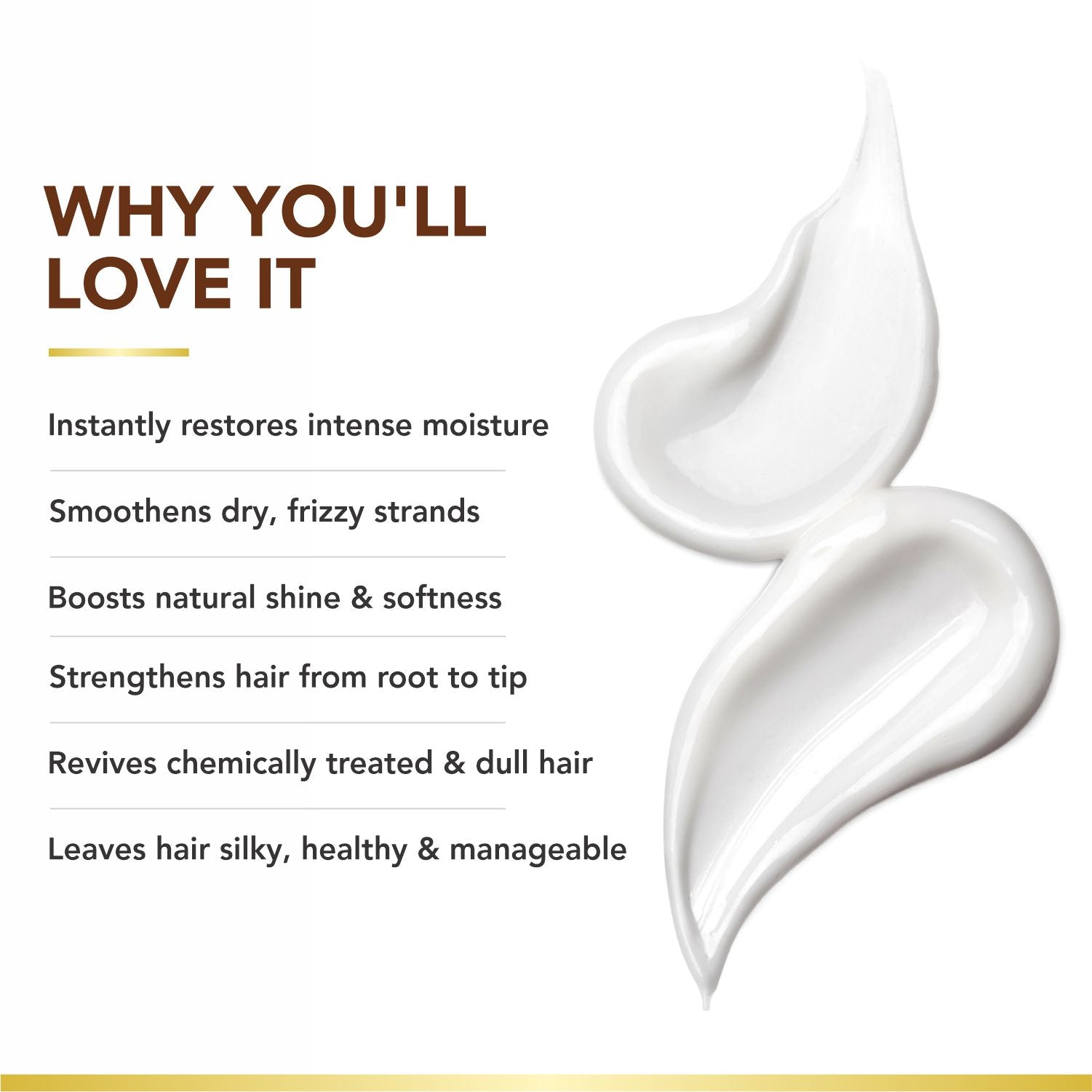 Brazilian Extra Moist Hair Masque | Enriched with Brazilian Nut & Peppermint Oil | Restores & Revitalizes Dry, Damaged Hair | Sulfate-Free, Paraben-Free | 250ml