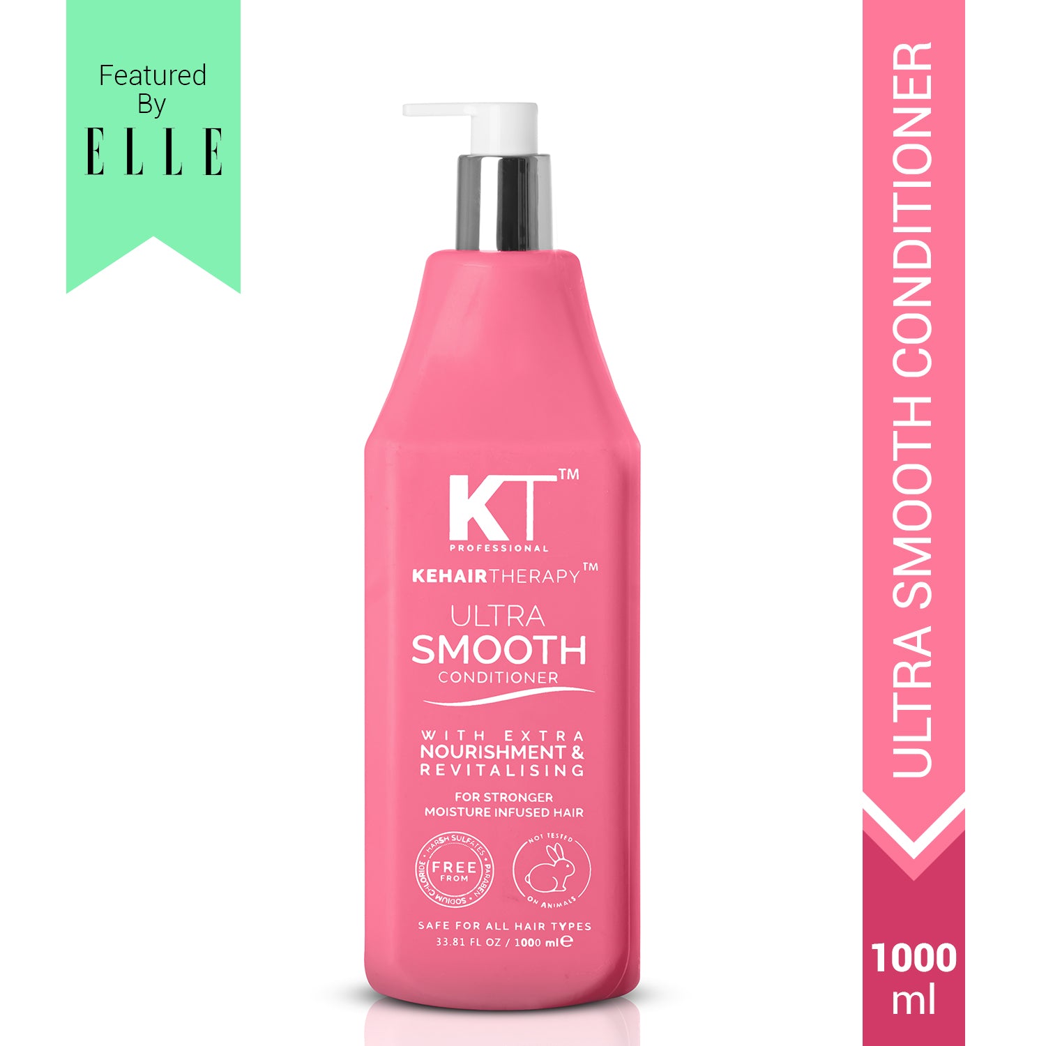 Ultra Smooth Conditioner | With Acai Oil & Cupuacu Oil | Nourishment & Revitalizing for Soft, Shiny Hair | Sulfate-Free, Paraben-Free | 1000ml | 500ml | 250ml