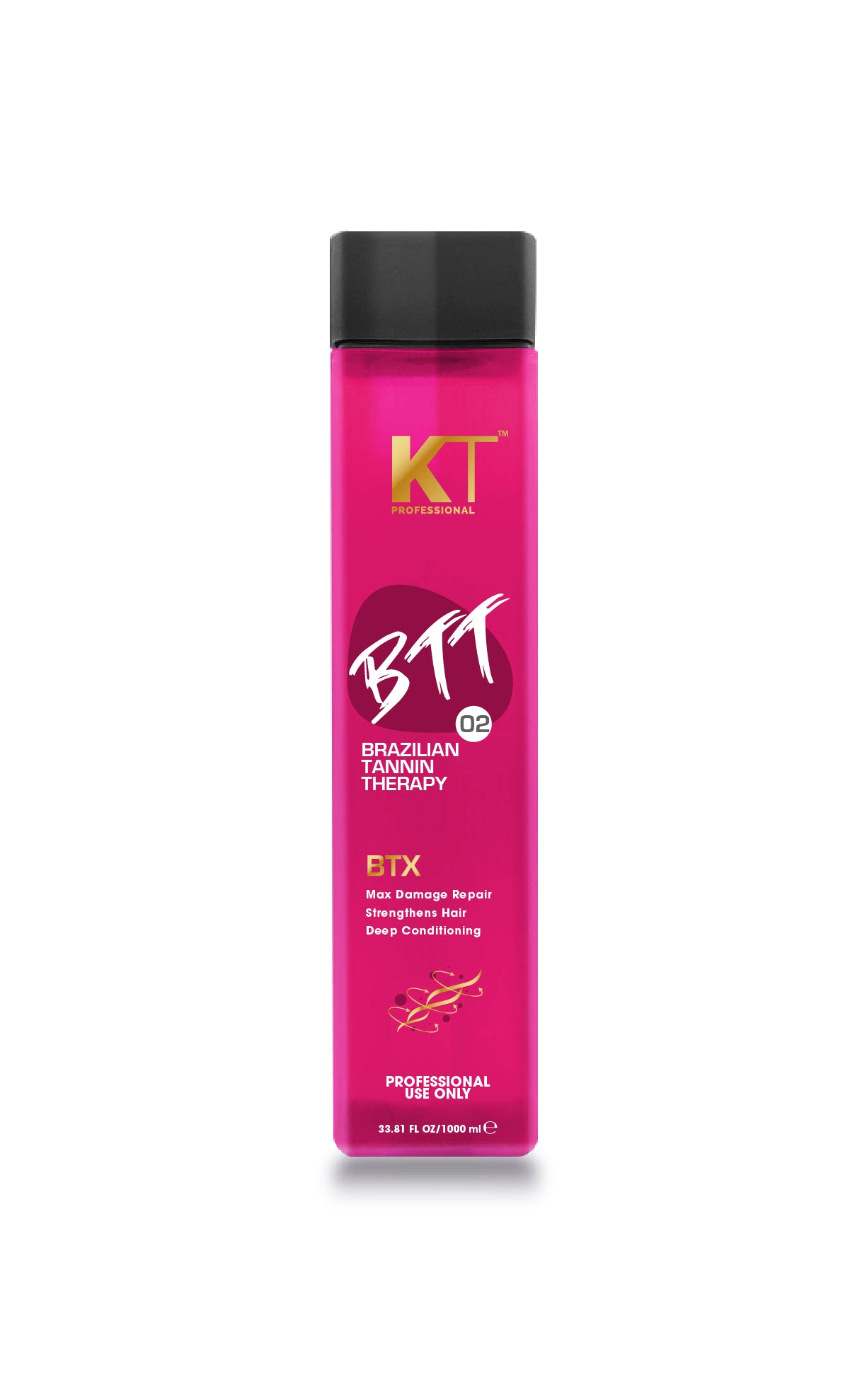 BTT 02 BTX Brazilian Tannin Therapy Treatment | Maximum Damage Repair, Hair Strengthening & Conditioning | Sulfate-Free, Paraben-Free | 1000ml