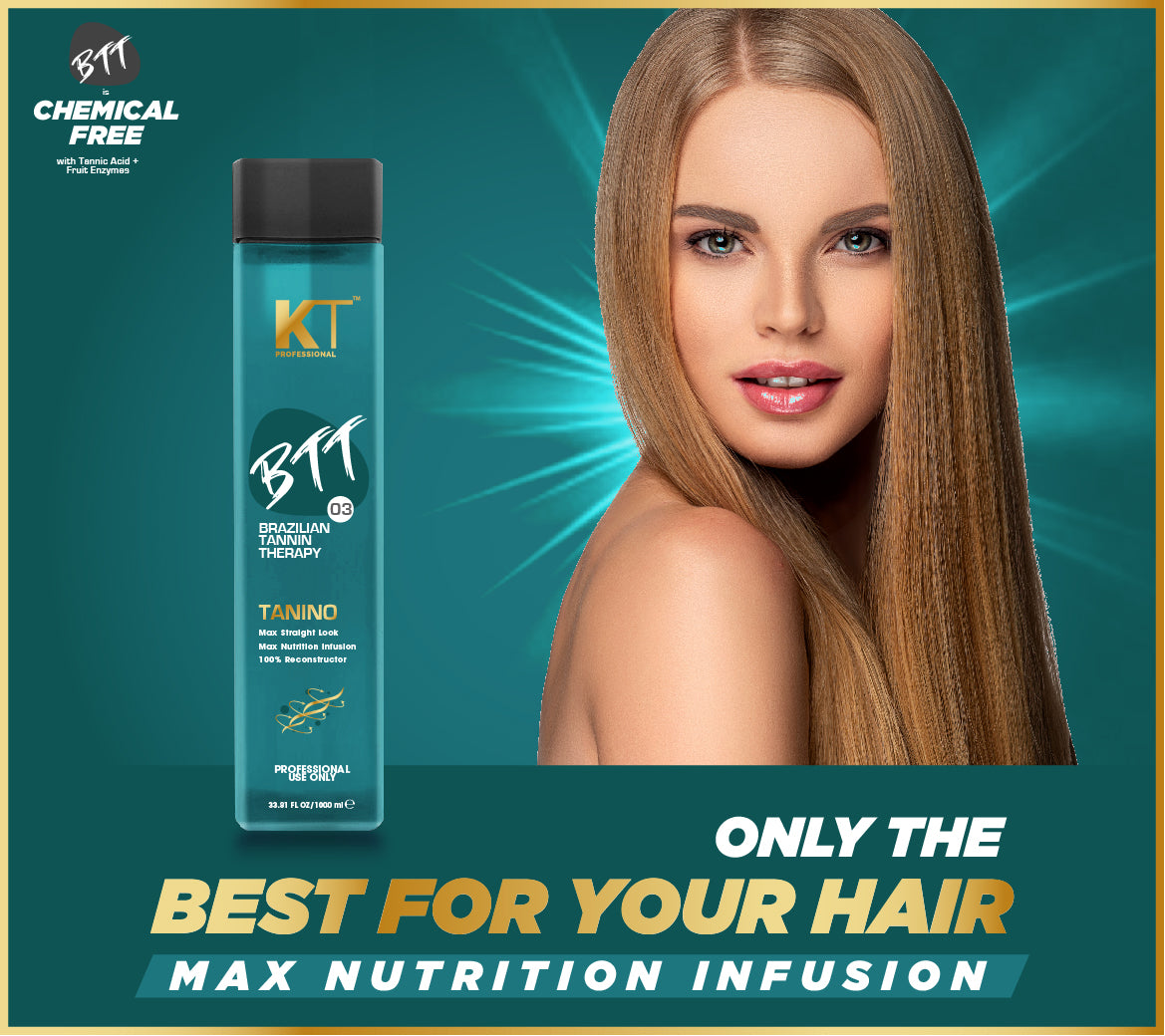 KT BTT Tanino 3  with Max Nutrition Infusion for your Hair - Training Video
