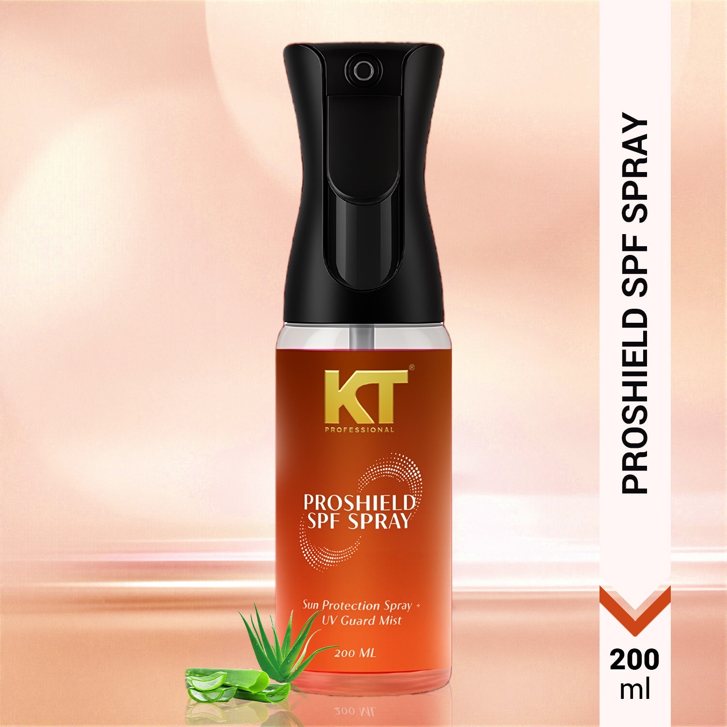Pro Shield SPF Spray | Keratin + Argan &amp; Aloe Vera | UV Shield + Moisture Lock | 200ml