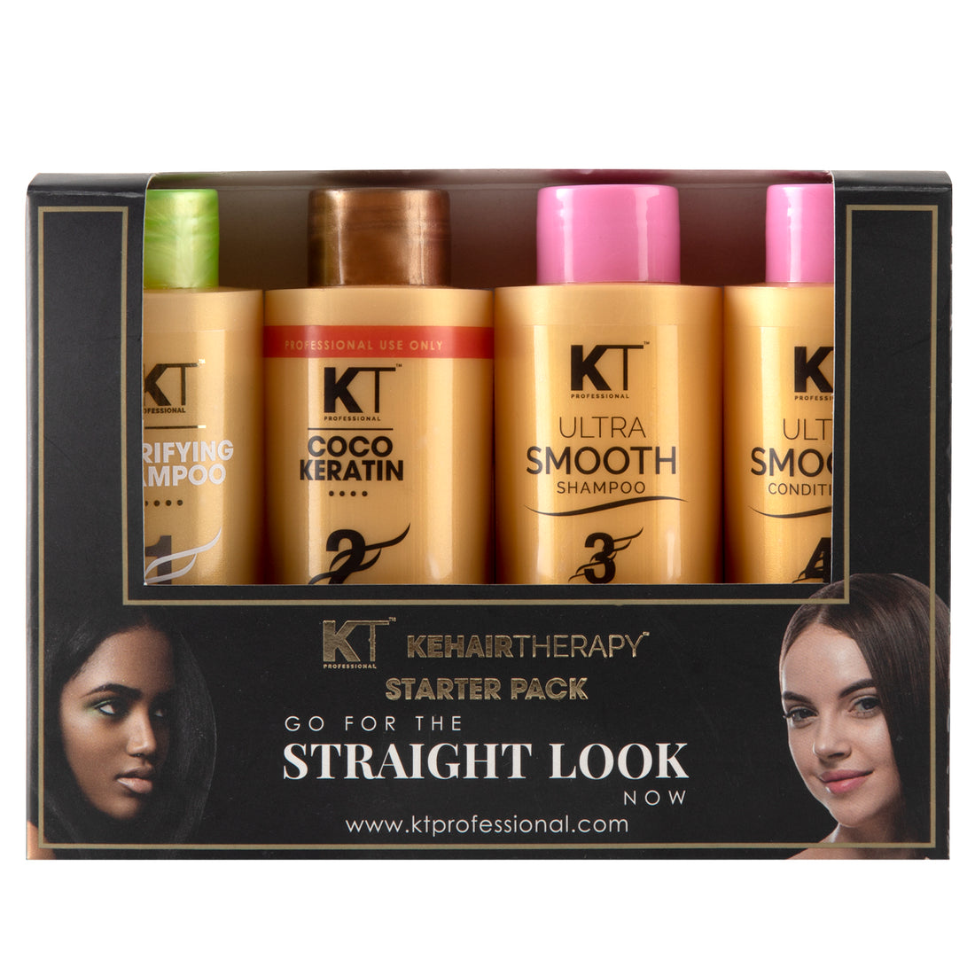 COCO Keratin Hair Treatment Starter Kit | Enriched with Collagen & Cacao for Smooth, Strong Hair | Sulfate-Free, Paraben-Free | 480ml