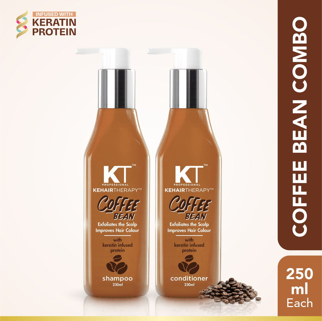 Coffee Bean Shampoo & Conditioner - 250ml
