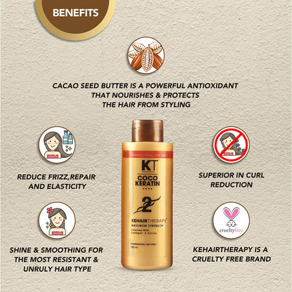 KEHAIRTHERAPY KT Professional Home COCO Keratin Treatment (120 ml)