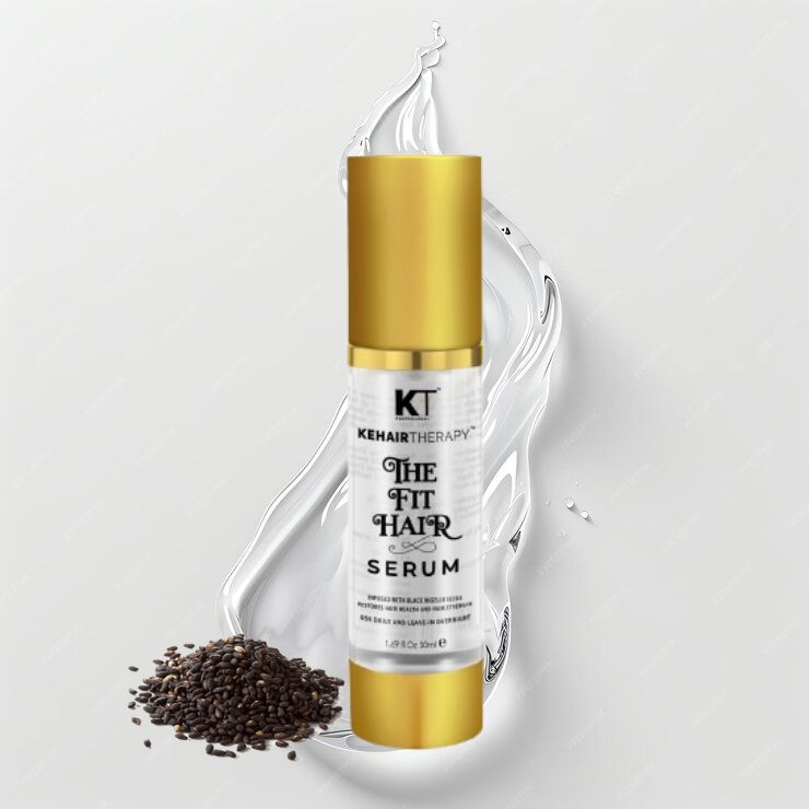 KT Professional The Fit Hair Serum | 50ml | Reduces Early Grey Hair, Improves Hair Growth &amp; Nourishes Scalp | Strengthens Hair Follicles for Thicker, Healthier Hair | Non-Greasy, Lightweight Formula