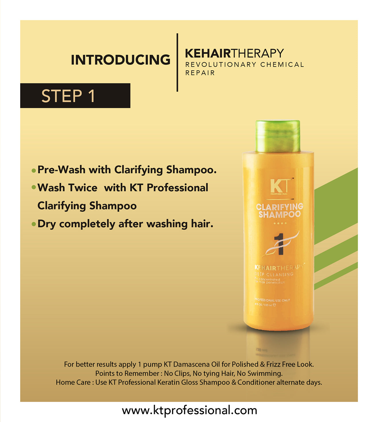 KEHAIRTHERAPY KT Professional Home Keratin CYSTEINE PLUS Starter Kit