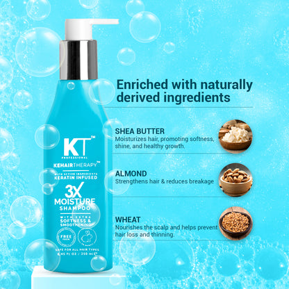 KT Sulphate Free 3X Moisture Shampoo