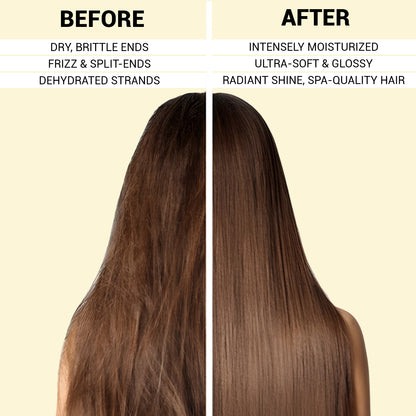 Liquid Silk Serum | Keratin + Argan &amp; Almond Oil | Repair Repair + Instant Gloss | 125ml