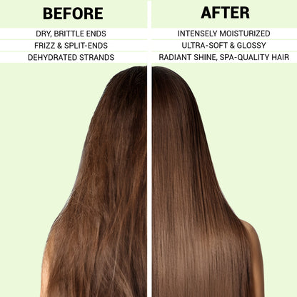 Soft Locks Spray | Wheat Protein + Panthenol + Aloe | Smooth, Soft &amp; Shiny Hair | 200ml