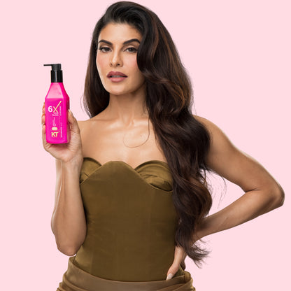 6X Hair Gloss Shampoo | 93% More Shine | Pro-Vitamin Enriched | Sulfate-Free, Paraben-Free | 250ml