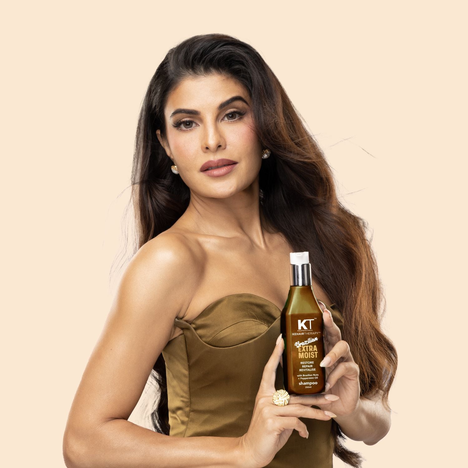 Brazilian Extra Moist Shampoo | Enriched with Brazilian Nut &amp; Peppermint Oil | Restores &amp; Revitalizes Dry, Damaged Hair | Sulfate-Free, Paraben-Free | 250ml