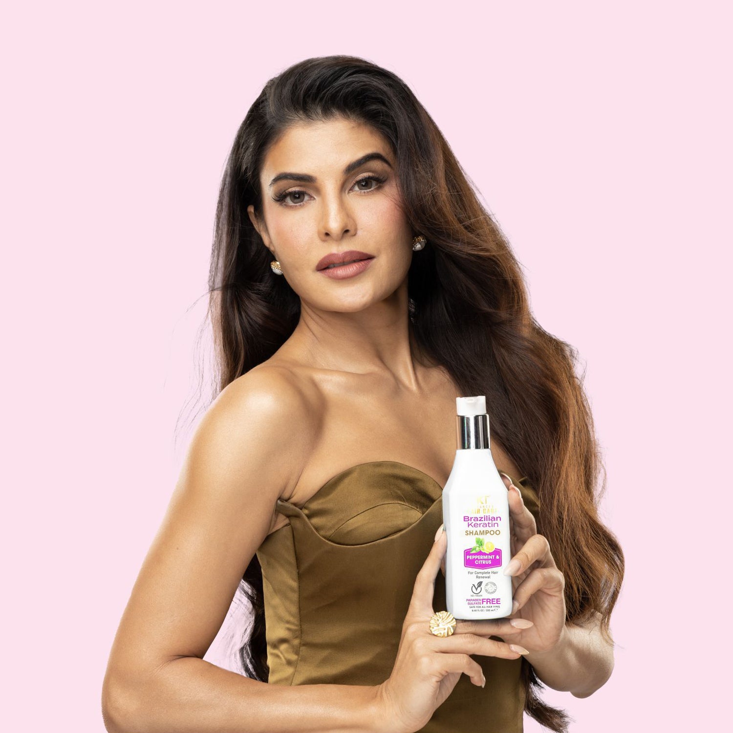 Brazilian Keratin Shampoo | Peppermint &amp; Citrus | Restores, Repairs &amp; Revitalizes Hair | Sulfate-Free, Paraben-Free | 250ml