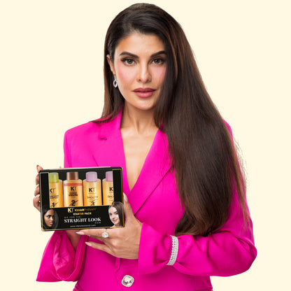 COCO Keratin Hair Treatment Starter Kit | Enriched with Collagen &amp; Cacao for Smooth, Strong Hair | Sulfate-Free, Paraben-Free | 480ml