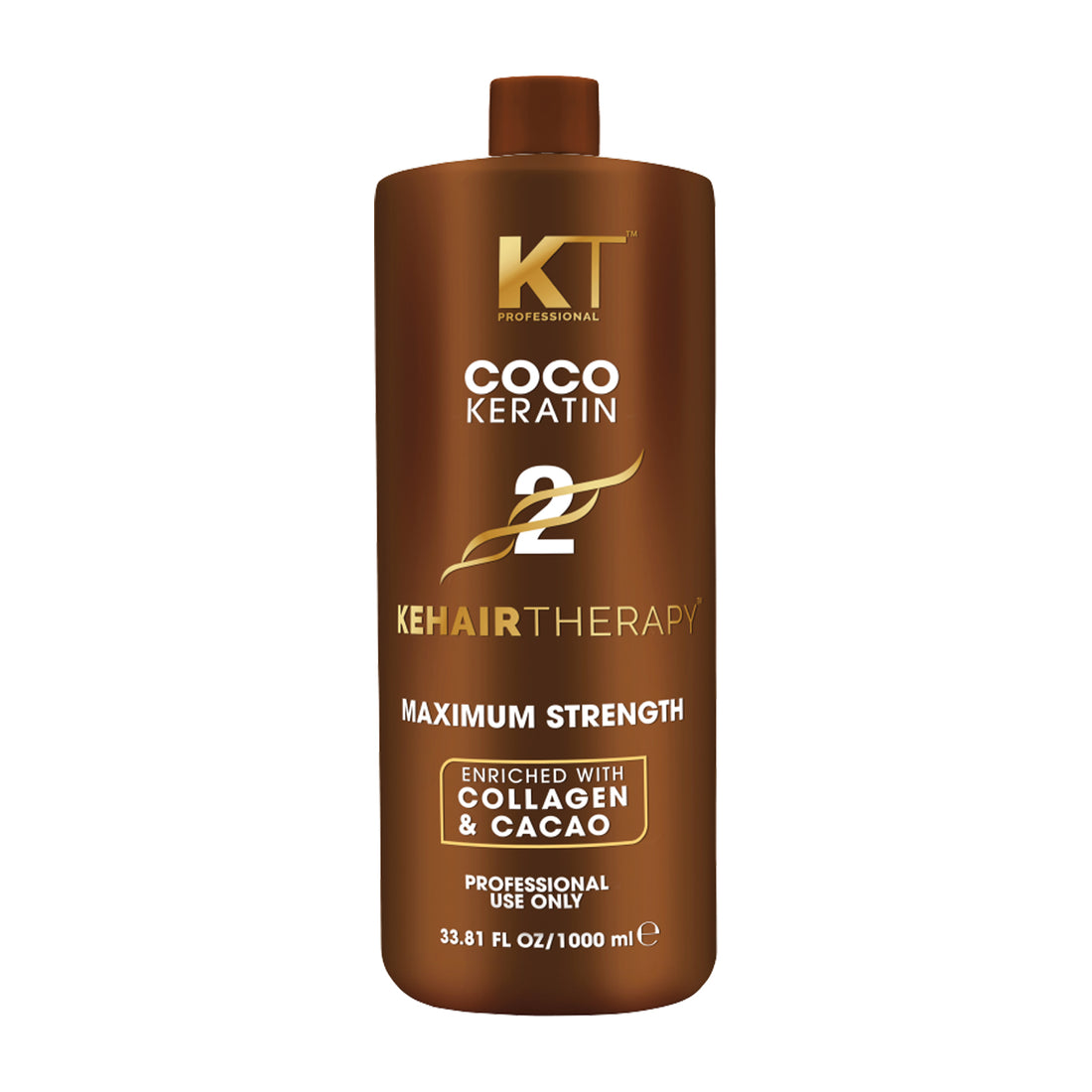 COCO Keratin Treatment | With Collagen &amp; Cacao | Maximum Strength &amp; Smoothness | At-Home Hair Repair | Sulfate-Free, Paraben-Free | 1000ml