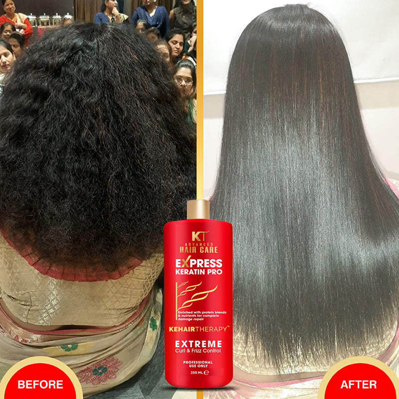 Express keratin smoothing treatment best sale