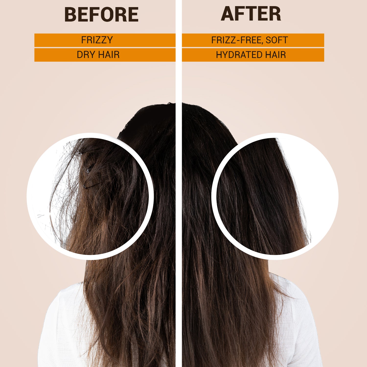 Ultimate Frizz Control Shampoo | Infused with Macadamia &amp; Shea Butter | Controls Frizz &amp; Repairs Split Ends | Sulfate-Free, Paraben-Free | 250ml