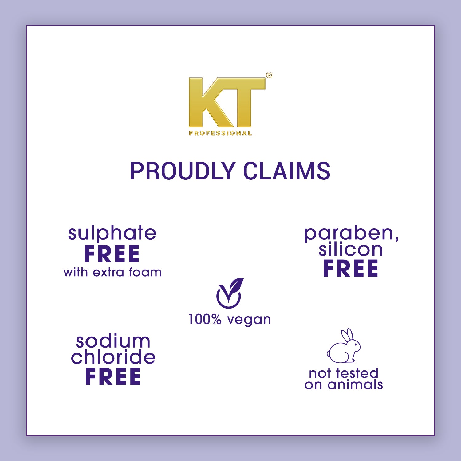 KT Professional Sulphate Free Hydra Soft Shampoo