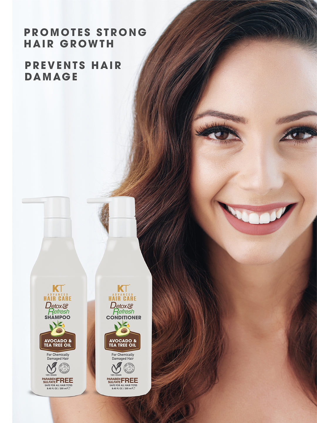KT Professional Advanced Hair Care Detox &amp; Refresh Shampoo- 250 ml