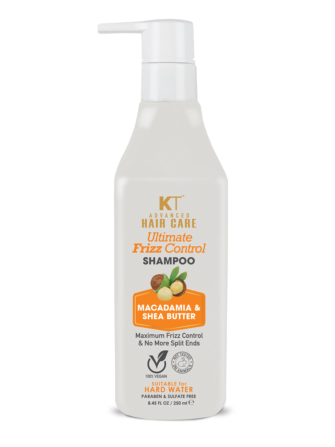 KT Professional Advanced Hair Care Ultimate Frizz Control Shampoo- 250 ml