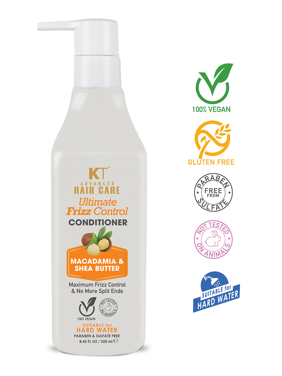 KT ADVANCED HAIR CARE ULTIMATE FRIZZ CONTROL CONDITIONER 250 ml