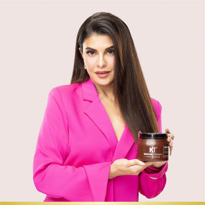 Brazilian Silk Hair Masque | With Brazilian Nuts, Jojoba Seed &amp; Olive Oils | Hair Spa for Chemically Treated Hair | Sulfate-Free, Paraben-Free | 500ml