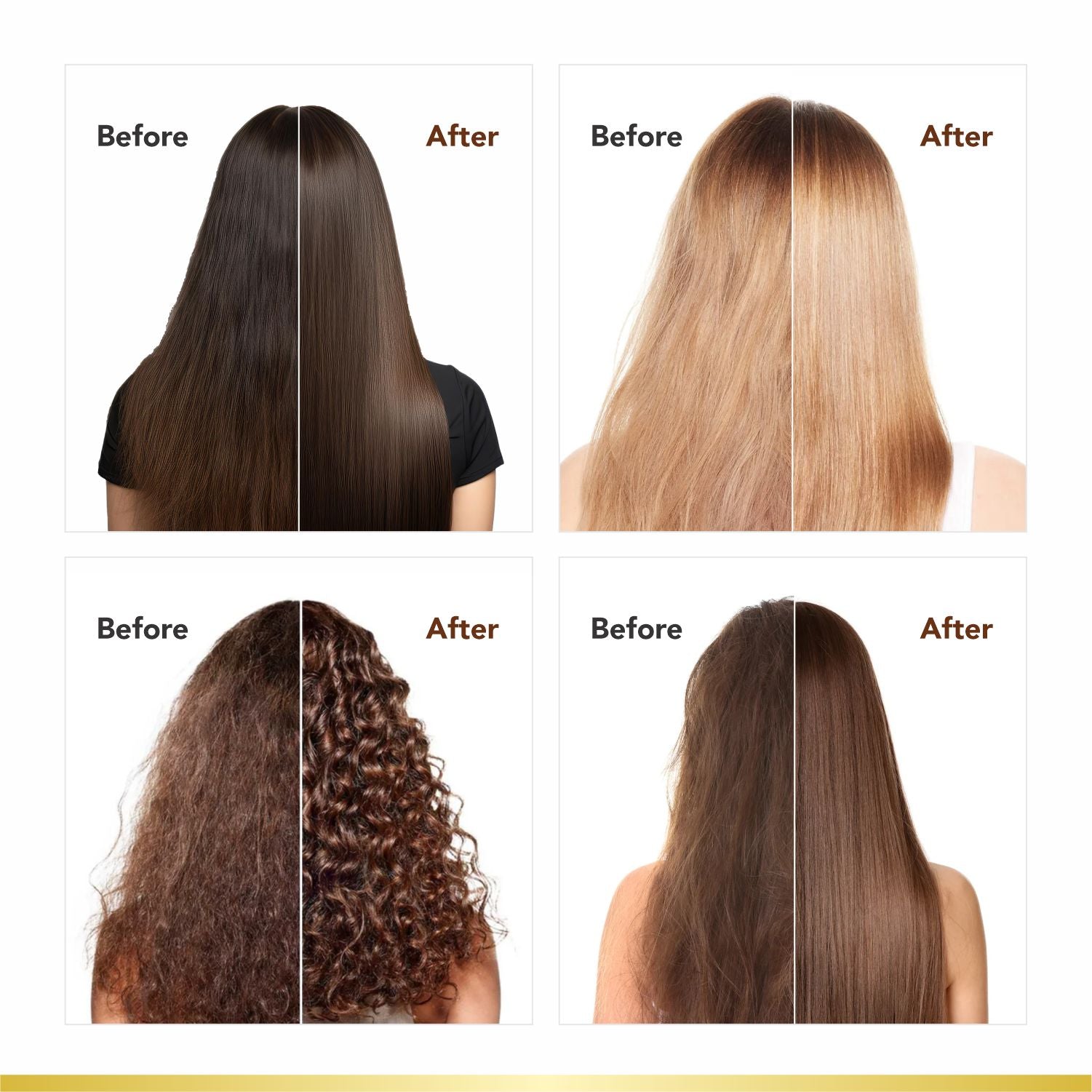 Brazilian Silk Hair Masque | With Brazilian Nuts, Jojoba Seed &amp; Olive Oils | Hair Spa for Chemically Treated Hair | Sulfate-Free, Paraben-Free | 500ml