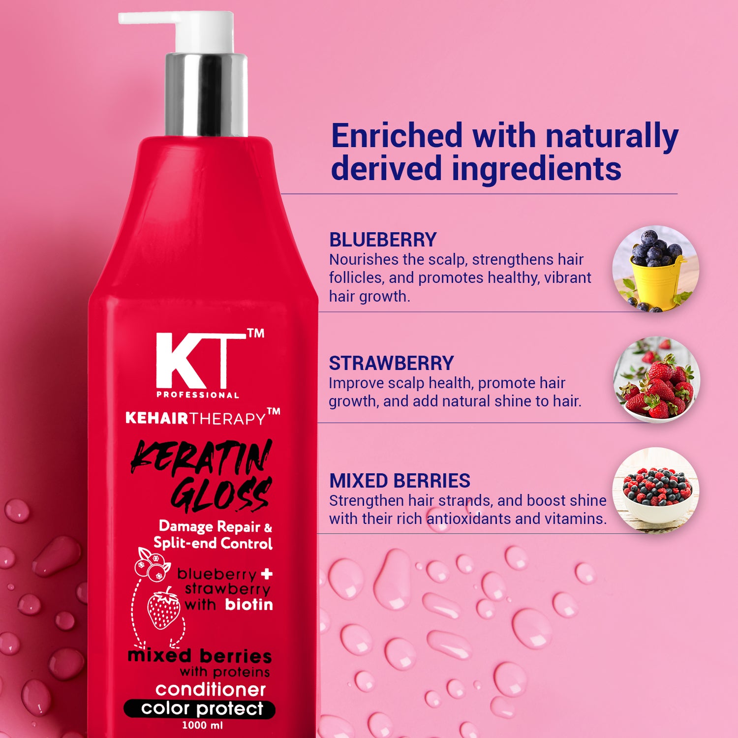 Keratin Gloss Conditioner - 1000ml