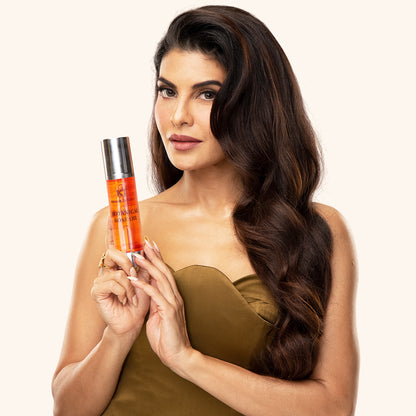 Botanical Rose Oil Hair Serum | For Soft, Silky Hair, Natural Shine &amp; Long-Lasting Hydration | Sulfate-Free, Paraben-Free | 50ml