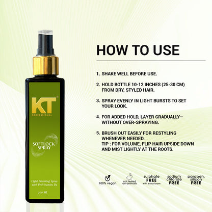 Soft Locks Spray - 200ml