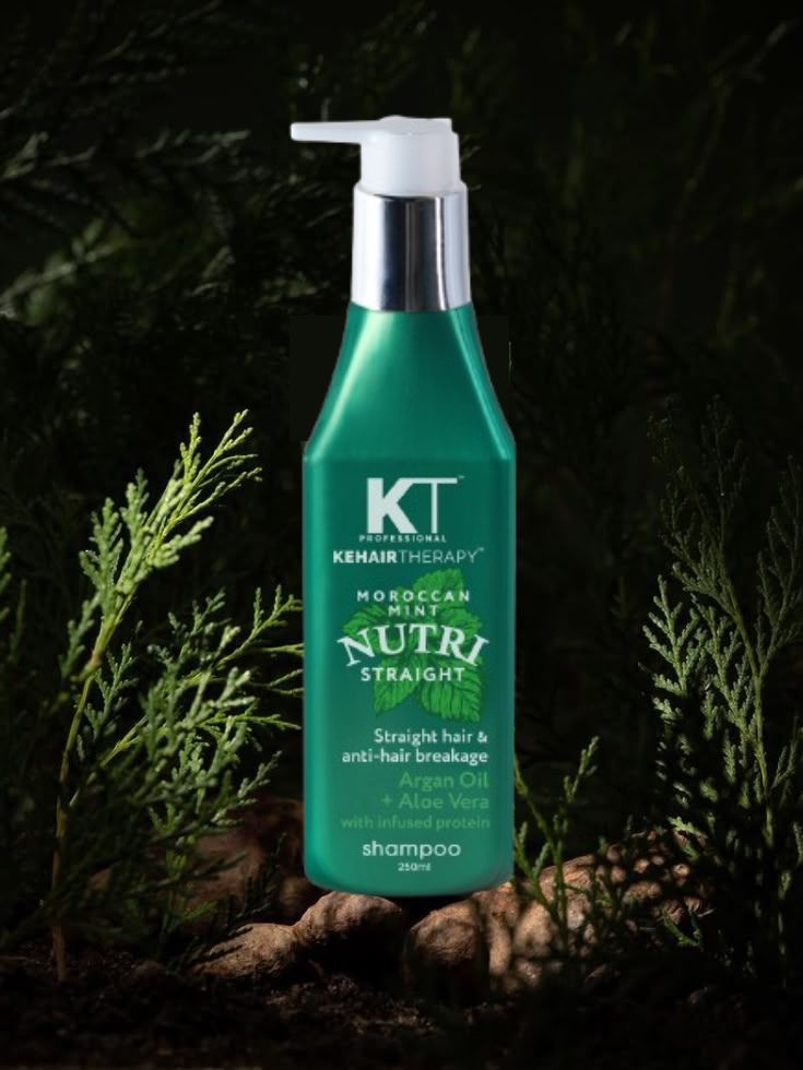 KT Professional Moroccan Mint Nutri Straight Shampoo 250 ml