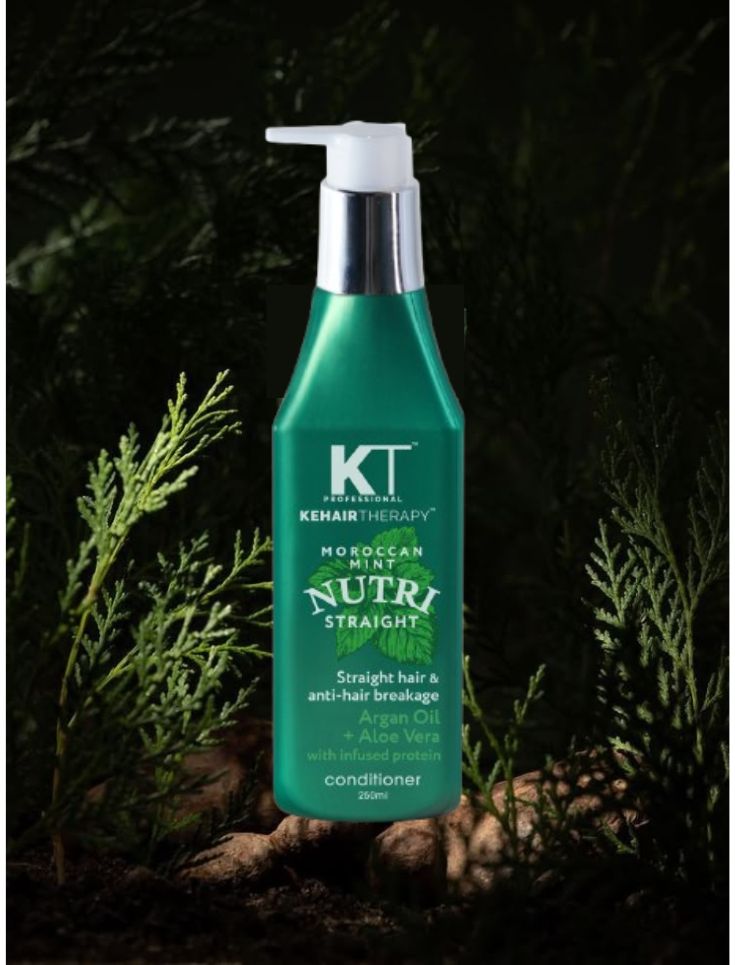 KT Professional Moroccan Mint Nutri Straight Conditioner 250 ml