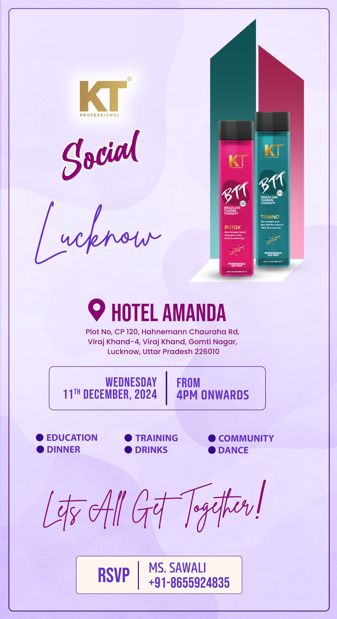 KT Socials Lucknow 11th December