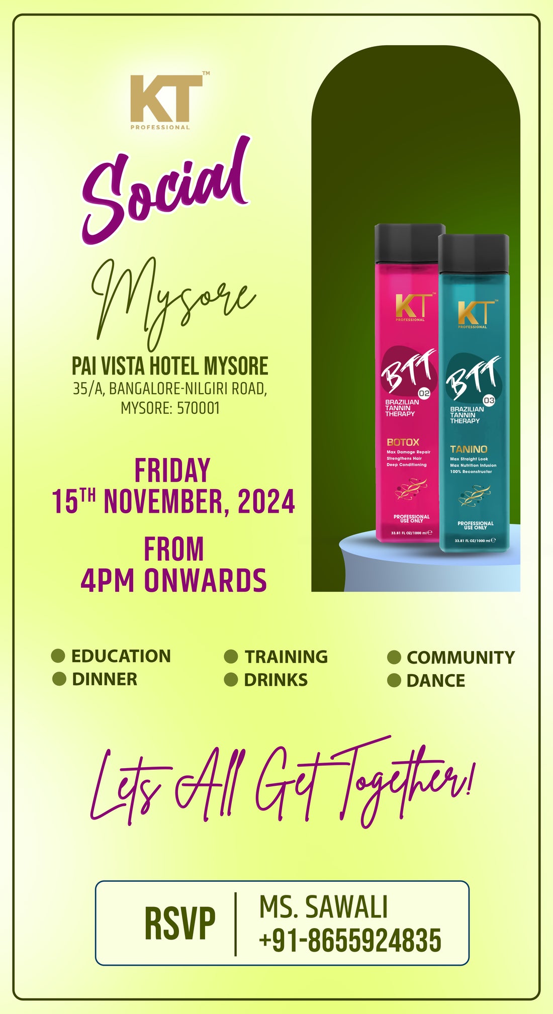 KT Socials Mysuru November