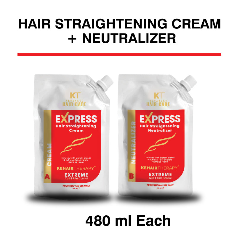 Hair Straightening Cream + Neutralizer_1
